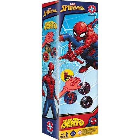 Jogo Tapa Certo Homem-Aranha Estrela Menor preço em Jogo Tapa Certo Homem-Aranha Estrela