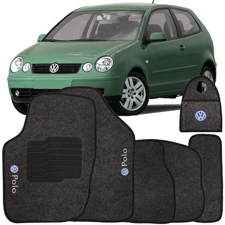 Jogo Tapete Automotivo Carpete + Lixeira Volkswagen Polo 2003 à 2008 Soft Logo Bordado Grafite 6 Pçs - S/m Menor preço em Jogo Tapete Automotivo Carpete + Lixeira Volkswagen Polo 2003 à 2008 Soft Logo Bordado Grafite 6 Pçs - S/m