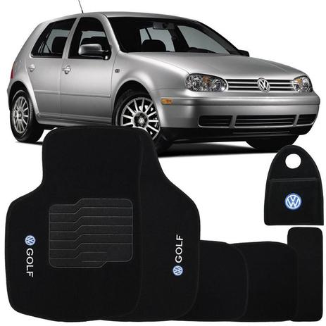 Jogo Tapete Automotivo Carpete + Lixeira Vw Golf 1999 à 2001 Soft Logo Bordado Preto 6 Peças - S/m é ruim? Jogo Tapete Automotivo Carpete + Lixeira Vw Golf 1999 à 2001 Soft Logo Bordado Preto 6 Peças - S/m é boa?