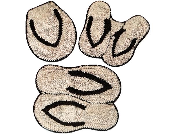 Jogo Tapete Banheiro Frufru Chinelo - Tapete chagas Menor preço em Jogo Tapete Banheiro Frufru Chinelo - Tapete chagas