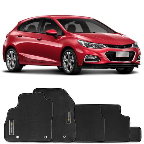 Jogo Tapete Borracha PVC Cruze Hatch Sport6 e Sedan 2017 a 2018 Grafia e Emblema Impermeável 5 Peças - Requinte tapetes Menor preço em Jogo Tapete Borracha PVC Cruze Hatch Sport6 e Sedan 2017 a 2018 Grafia e Emblema Impermeável 5 Peças - Requinte tapetes