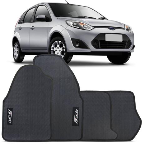 Jogo Tapete Borracha PVC Fiesta Rocam 2008 a 2012 Preto Bordado Carpete Impermeável 4 Peças - Top Gear é boa?