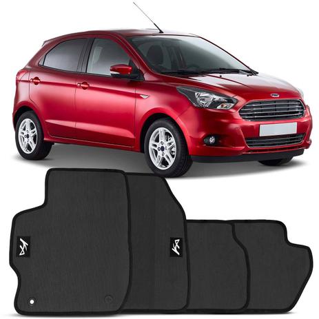 Jogo Tapete Borracha PVC Novo Ka Hatch Sedan 2015 a 2018 Preto Bordado Carpete Impermeável 4 Peças - Flash Menor preço em Jogo Tapete Borracha PVC Novo Ka Hatch Sedan 2015 a 2018 Preto Bordado Carpete Impermeável 4 Peças - Flash