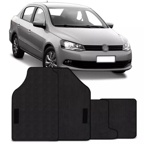 Jogo Tapete Pvc E Carpete Vw Voyage G5 G6 Impermeável Preto - Flash Menor preço em Jogo Tapete Pvc E Carpete Vw Voyage G5 G6 Impermeável Preto - Flash