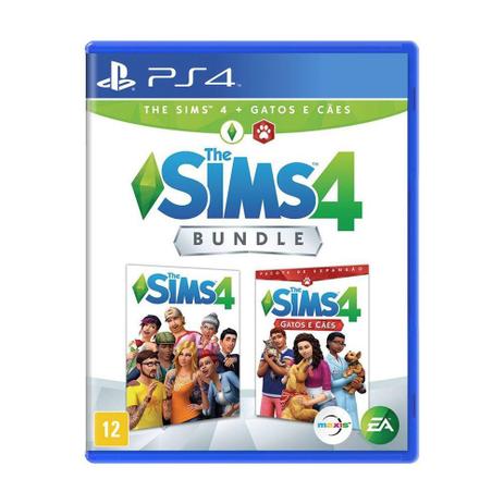 Jogo The Sims 4: Gatos e Cães (Bundle) - PS4 - Ea games Menor preço em Jogo The Sims 4: Gatos e Cães (Bundle) - PS4 - Ea games