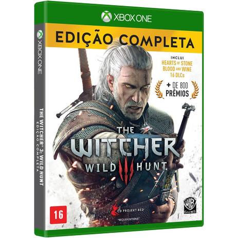 Jogo The Witcher 3: Complete Edition - Xbox One - Warner Menor preço em Jogo The Witcher 3: Complete Edition - Xbox One - Warner