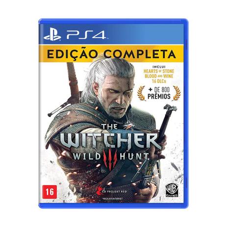 Jogo The Witcher 3: Wild Hunt (Edição Completa) - PS4 - Wb games Menor preço em Jogo The Witcher 3: Wild Hunt (Edição Completa) - PS4 - Wb games