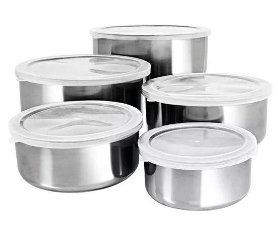 Jogo Tigelas Inox 5pçs c/Tampa HERCULES é boa?