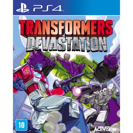 Jogo Transformers: Devastation - Ps4 Mídia Física Lacrado - Activision Menor preço em Jogo Transformers: Devastation - Ps4 Mídia Física Lacrado - Activision