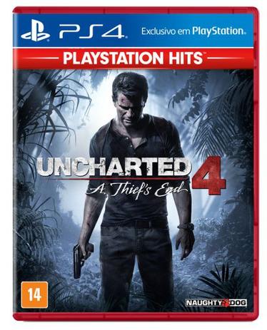 Jogo Uncharted 4 A Thiefs End Hits  - PS4 - Sony é boa?