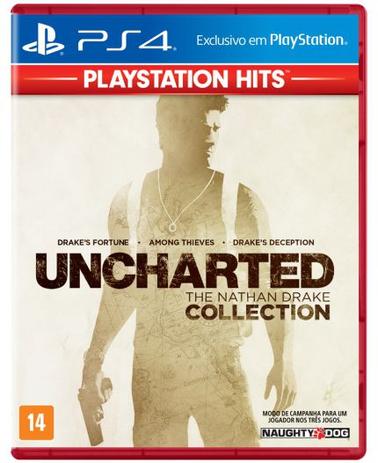 Jogo Uncharted Nathan Drake Collection - PS4 - Sony Menor preço em Jogo Uncharted Nathan Drake Collection - PS4 - Sony