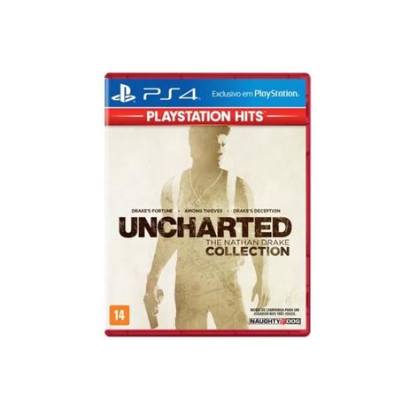 Jogo Uncharted: The Nathan Drake Collection Hits - PS4 - Sony Menor preço em Jogo Uncharted: The Nathan Drake Collection Hits - PS4 - Sony