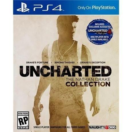 Jogo Uncharted: The Nathan Drake Collection - PS4 - Naughty dog Menor preço em Jogo Uncharted: The Nathan Drake Collection - PS4 - Naughty dog