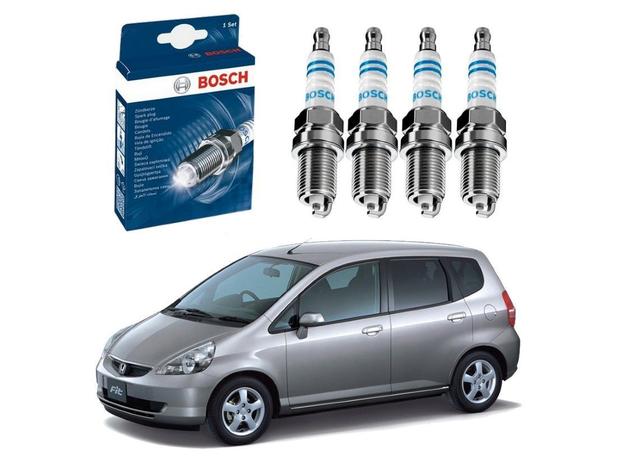 Jogo velas bosch honda fit 1.4 16v 2004 a 2008 Menor preço em Jogo velas bosch honda fit 1.4 16v 2004 a 2008