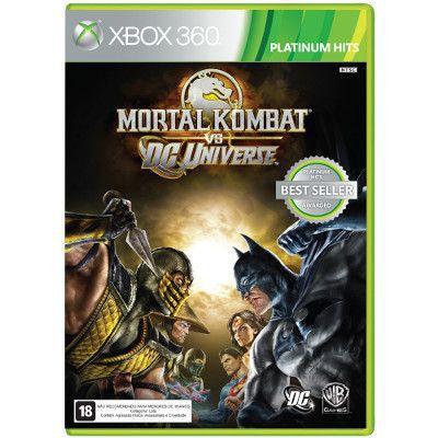 Jogo Warner Mortal Kombat VS. DC Universe Xbox 360 DVD (WGRY3874X) Menor preço em Jogo Warner Mortal Kombat VS. DC Universe Xbox 360 DVD (WGRY3874X)