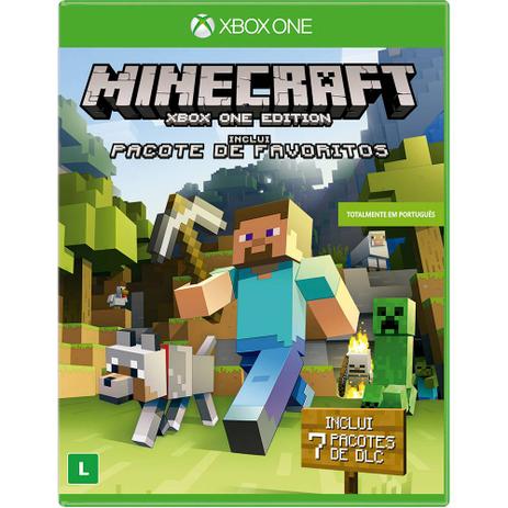 Jogo Xbox One Minecraft: Favorite Packs Edition - Mojang Menor preço em Jogo Xbox One Minecraft: Favorite Packs Edition - Mojang