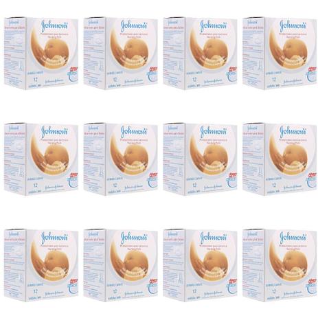 Johnsons Absorvente P/ Seios C/12 (Kit C/12) Menor preço em Johnsons Absorvente P/ Seios C/12 (Kit C/12)