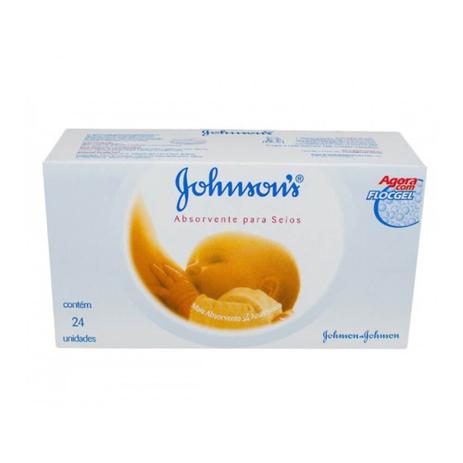 Johnsons Absorvente P/ Seios C/24 Menor preço em Johnsons Absorvente P/ Seios C/24