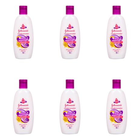 Johnsons Baby Força Vitaminada Condicionador 200ml (Kit C/06) Menor preço em Johnsons Baby Força Vitaminada Condicionador 200ml (Kit C/06)