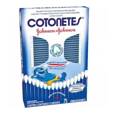 Johnsons Cotonetes Hastes Flexíveis C/75 Menor preço em Johnsons Cotonetes Hastes Flexíveis C/75