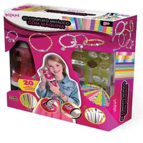 Jóias De Papel Kit Completo Metálico Com Máquina Dican 4506 Menor preço em Jóias De Papel Kit Completo Metálico Com Máquina Dican 4506