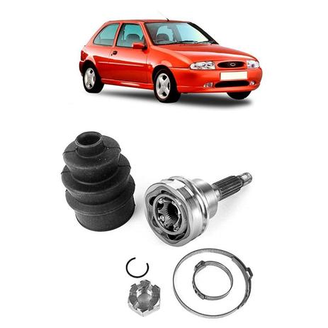Menor preço em Junta Homocinética C/kit Reparo Fiesta 1.0 8v Endura 1996 1997 1998 - Skf