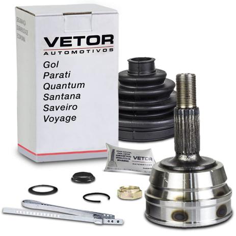 Junta Homocinética Volkswagen Gol Parati Quantum Santana Saveiro Voyage Ponteira Vetor VT5001 Menor preço em Junta Homocinética Volkswagen Gol Parati Quantum Santana Saveiro Voyage Ponteira Vetor VT5001