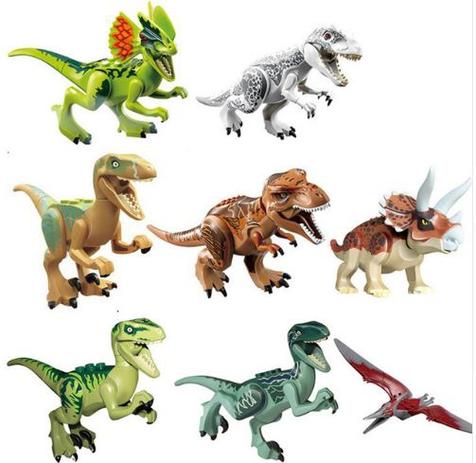 Jurassic Kit com 8 Dinossauros tipo 1 Menor preço em Jurassic Kit com 8 Dinossauros tipo 1