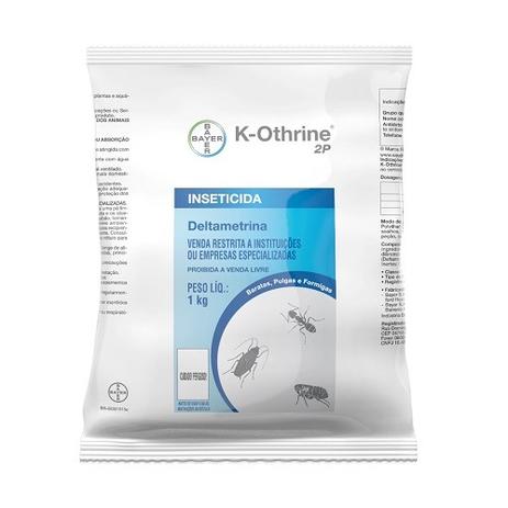 K-Othrine 2P Em Pó Combate De Formigas Pulgas Baratas 1kg Bayer Menor preço em K-Othrine 2P Em Pó Combate De Formigas Pulgas Baratas 1kg Bayer