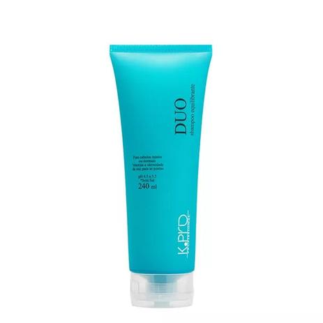 k pro Shampoo Duo Equilibrante Hidratante 240ml Menor preço em k pro Shampoo Duo Equilibrante Hidratante 240ml