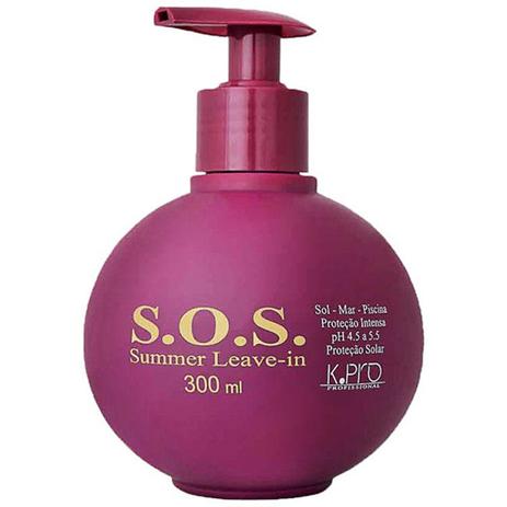 K.Pro Sos Summer Condicionador Leave-In - 300ml Menor preço em K.Pro Sos Summer Condicionador Leave-In - 300ml