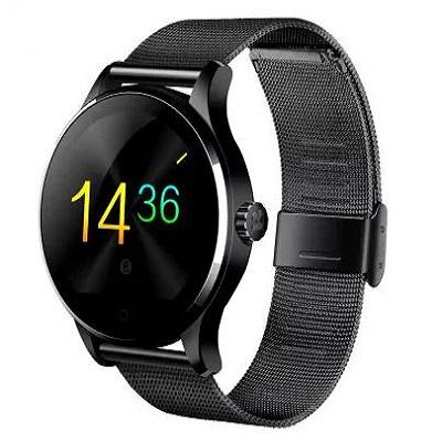 K88H Smart Watch - Compatível com Androis e Ios. Aço Inox - Preto - Modelo mtk2502 é boa?
