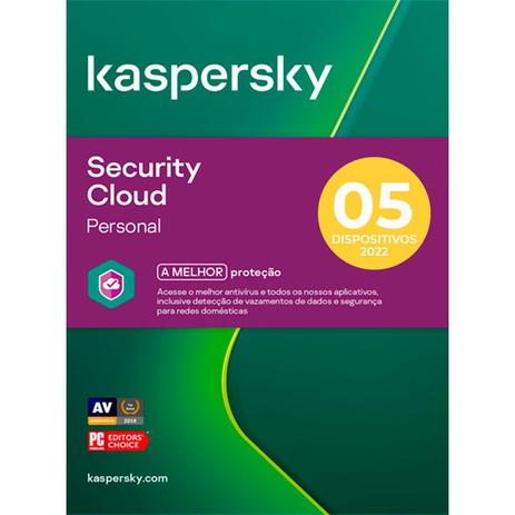 Kaspersky  Security Cloud Personal 5 dispositivos 1 ano Versão 2022 é boa?