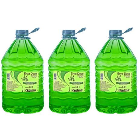 Kelma Erva Doce Shampoo 4,8 L (Kit C/03) é boa?