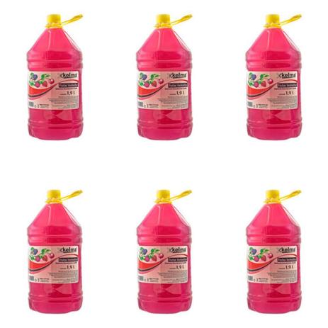 Kelma Frutas Vermelhas Sabonete Líquido 1900ml (Kit C/06) Menor preço em Kelma Frutas Vermelhas Sabonete Líquido 1900ml (Kit C/06)