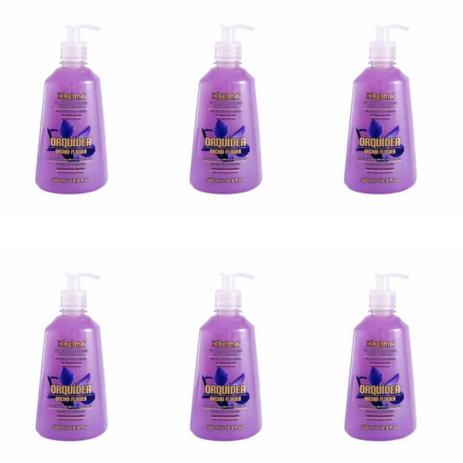 Kelma Orquídea Sabonete Líquido 500ml (Kit C/06) Menor preço em Kelma Orquídea Sabonete Líquido 500ml (Kit C/06)