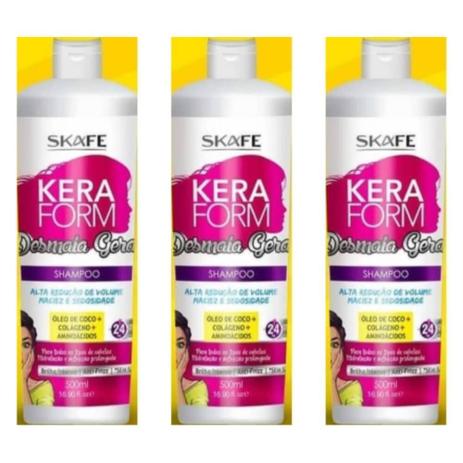 Keraform Desmaia Geral Shampoo 500ml (Kit C/03) é boa?
