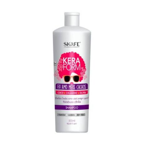 Keraform Eu Amo Meus Cachos Shampoo 500ml Menor preço em Keraform Eu Amo Meus Cachos Shampoo 500ml