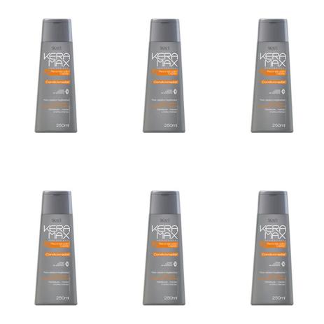 Keramax Reconstrução Capilar Condicionador 250ml (Kit C/06) Menor preço em Keramax Reconstrução Capilar Condicionador 250ml (Kit C/06)