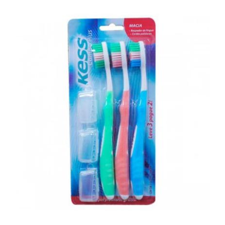 Kess Escova Dental + Capa Protetora C/3 é boa?
