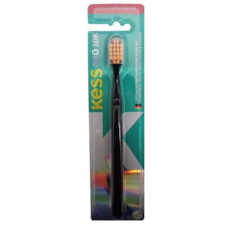 Kess Pro Escova Dental - 10K Extra Macia - Cores Sortidas Menor preço em Kess Pro Escova Dental - 10K Extra Macia - Cores Sortidas