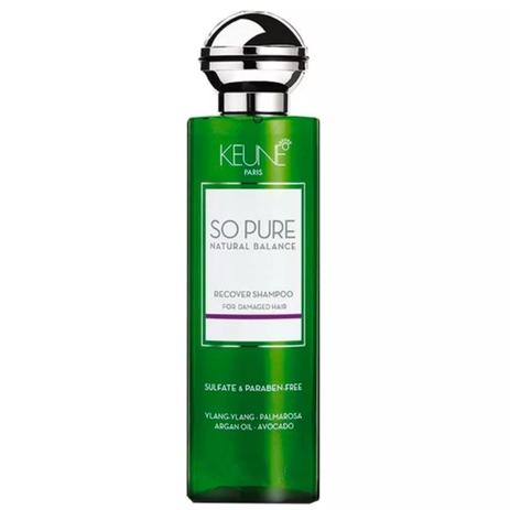 Keune So Pure Recover - Shampoo 250ml Menor preço em Keune So Pure Recover - Shampoo 250ml