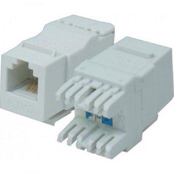 Keystone RJ11 6P4C Plus - Branco - Speedlan Menor preço em Keystone RJ11 6P4C Plus - Branco - Speedlan