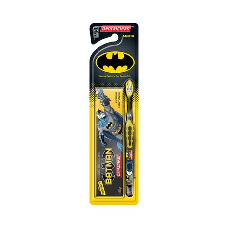 Ki batman dentalclean - gel dental + escova dental macia - Dental clean Menor preço em Ki batman dentalclean - gel dental + escova dental macia - Dental clean