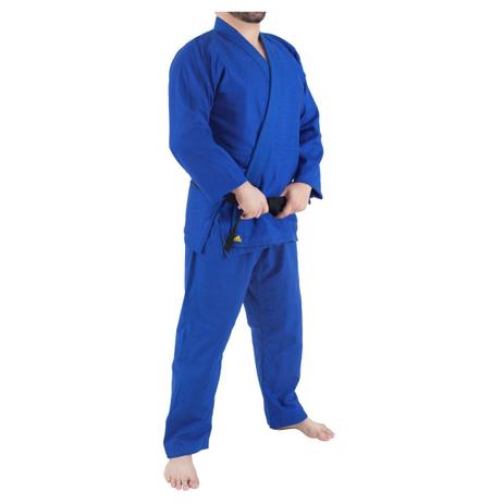 Kimono Jiu Jitsu Bjj Adidas Challenge Azul (A) Menor preço em Kimono Jiu Jitsu Bjj Adidas Challenge Azul (A)