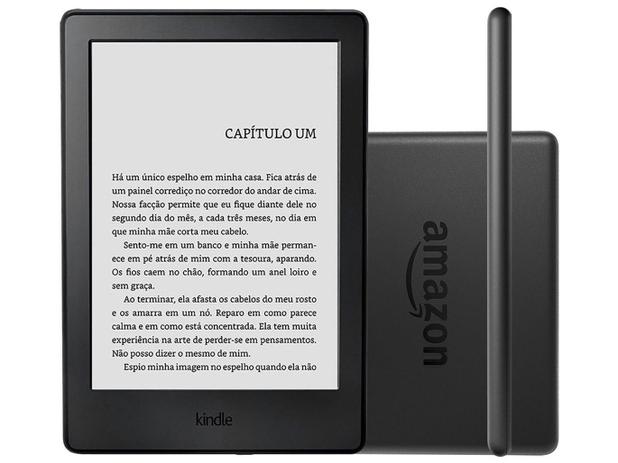 Menor preço em Kindle 8ª Geração Amazon Tela 6” 4GB Wi-Fi - Preto
