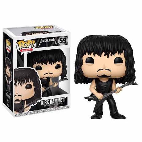 Kirk Hammett 59 - Metallica - Funko Pop Menor preço em Kirk Hammett 59 - Metallica - Funko Pop
