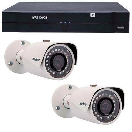Kit 02 Câmeras de Segurança IP 1Mp HD 720p Intelbras VIP S 3020 G3 + NVD 1208 Intelbras, NVR, HVR Menor preço em Kit 02 Câmeras de Segurança IP 1Mp HD 720p Intelbras VIP S 3020 G3 + NVD 1208 Intelbras, NVR, HVR