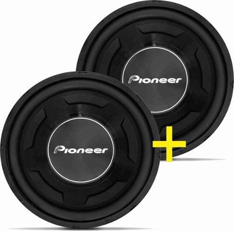 Kit 02 Falante Subwoofer Pioneer Ts-w3090br 12 Pol 600w Rms Menor preço em Kit 02 Falante Subwoofer Pioneer Ts-w3090br 12 Pol 600w Rms