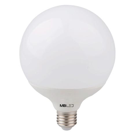 Kit 02 Lâmpadas SuperLed Globo 20W MBLED Branca Fria 6500K Menor preço em Kit 02 Lâmpadas SuperLed Globo 20W MBLED Branca Fria 6500K
